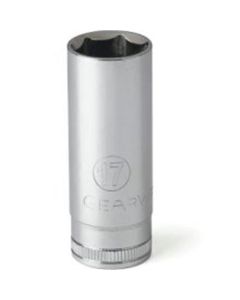 KDT80139 image(0) - GearWrench 1/4 Inch Drive 6 Point Deep Metric Socket 5mm